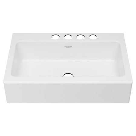 American Standard Delancey 36x22 Apron Cast Iron Kitchen Sink, Brilliant White 77SB36220A.308